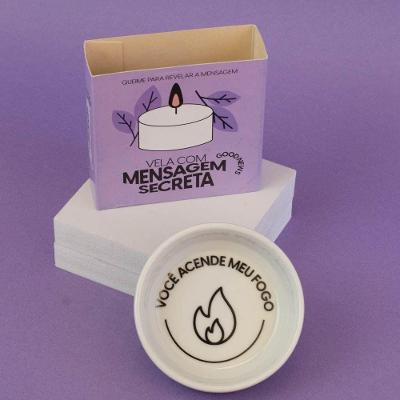 Vela Aromática Surpresa De Baunilha ? A Magia Do Amor E Conforto