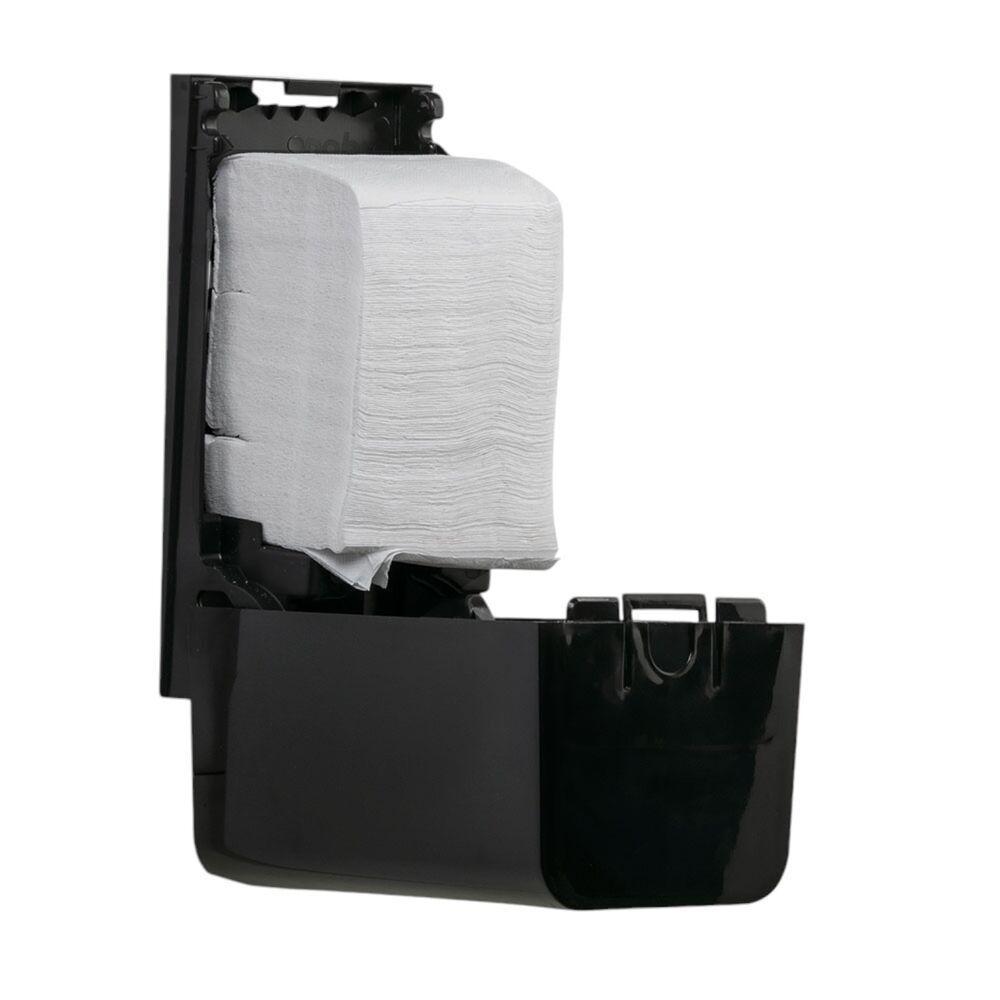 Suporte De Papel Higiênico Elegante Cai-cai Preto - Estilo E Praticidade Para O Banheiro - 4