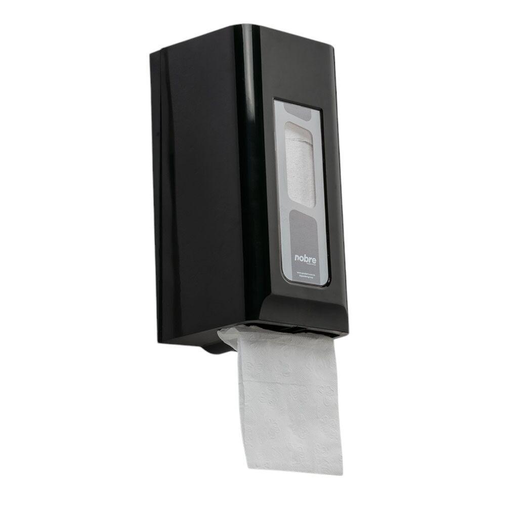 Suporte De Papel Higiênico Elegante Cai-cai Preto - Estilo E Praticidade Para O Banheiro - 5