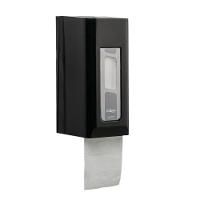 Suporte De Papel Higiênico Elegante Cai-cai Preto - Estilo E Praticidade Para O Banheiro - 1