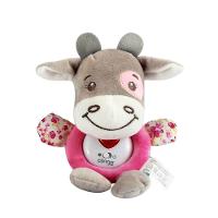 Vaquinha De Pelúcia Musical: Luzes E Sons Acalentadores Para Bebês - 1