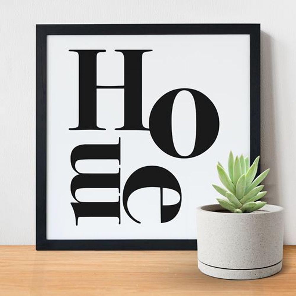 Quadro Decorativo Elegante 24x24 Cm Com Moldura Para Todos Os Ambientes - 3