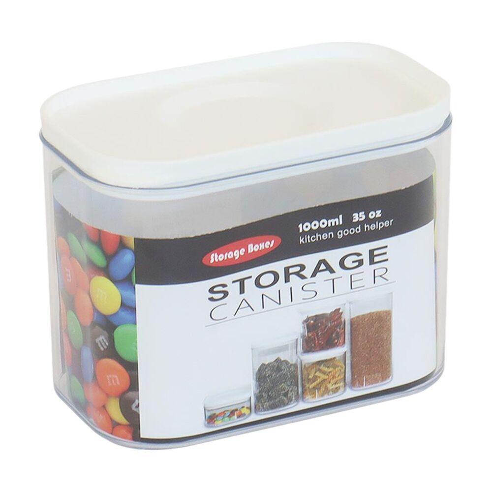 Pote Hermético A Vácuo De 1l - Armazenamento Prático E Eficiente Para Alimentos Frescos - 1