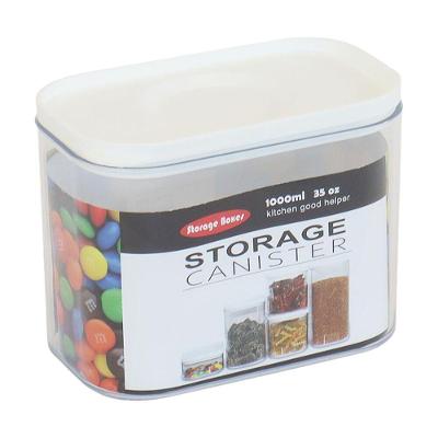 Pote Hermético A Vácuo De 1l - Armazenamento Prático E Eficiente Para Alimentos Frescos