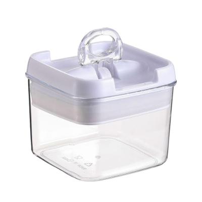 Pote Hermético Quadrado 280ml Com Alça - Praticidade E Estilo Para Sua Cozinha