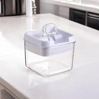 Pote Hermético Quadrado 280ml Com Alça - Praticidade E Estilo Para Sua Cozinha - 2