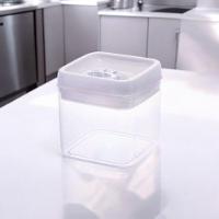 Pote Hermético Quadrado 1000ml Com Alça - Organize Sua Cozinha Com Estilo! - 2