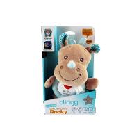 Rinoceronte De Pelúcia Musical Com Luzes Relaxantes Para Sonhos Tranquilos