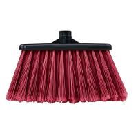 Vassoura Nylon 19cm Com Cabo De Madeira - Limpeza Eficiente E Prática Para Todos Os Pisos - 3