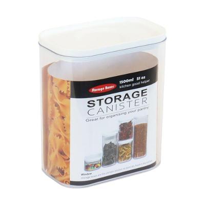 Pote Hermético Vácuo 1,5l: Armazenamento Prático Para Alimentos Sempre Frescos