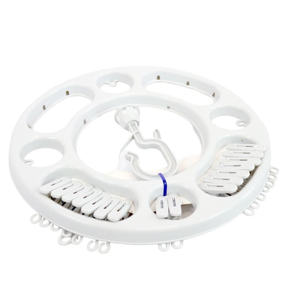 Varal Redondo Prático Com 16 Prendedores - Ideal Para Espaços Compactos E Secagem Eficiente - 2