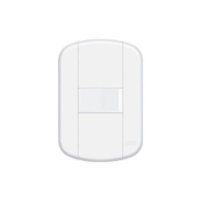 Interruptor Simples Fame Blanc+ Com Placa 4x2 Branco