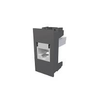 Módulo Tomada Para Rede De Informática Fame Habitat Onix Rj45 Cat5e 8 Vias Onix - 1