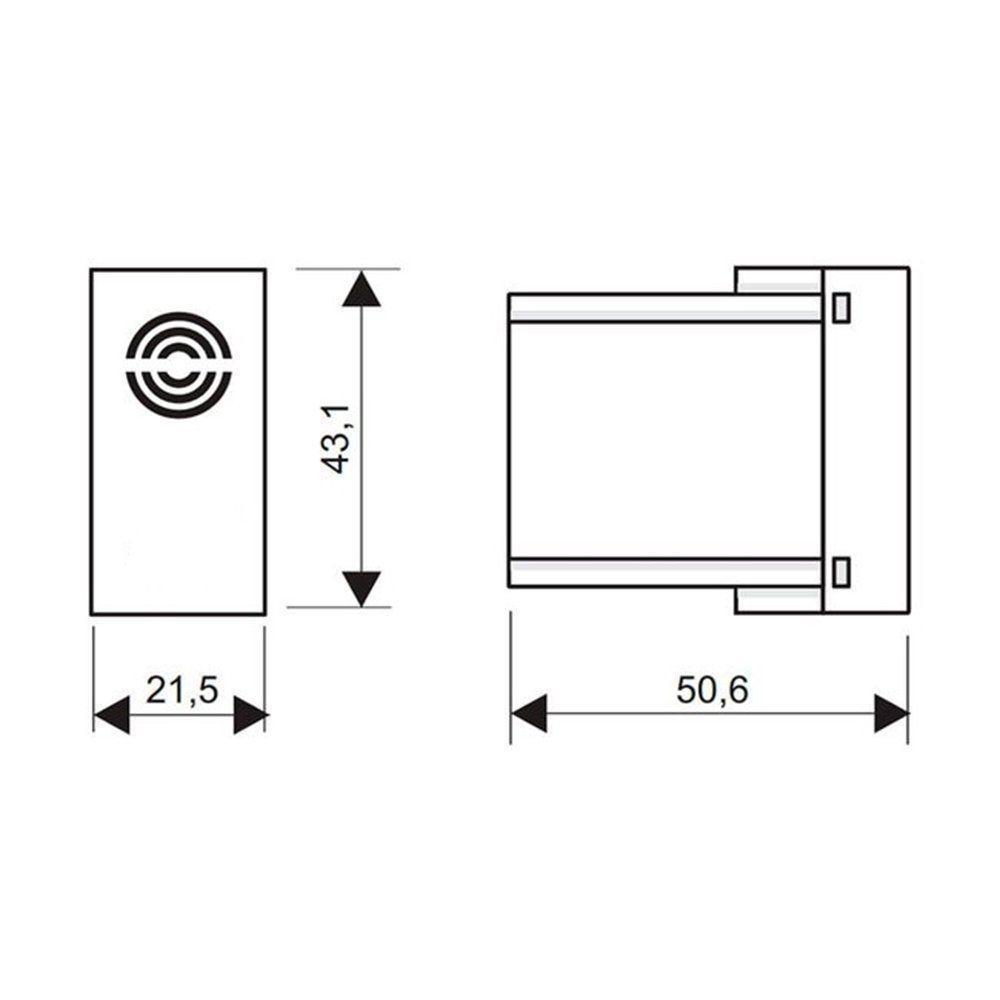 Módulo Cigarra Fame Habitat Onix Bivolt Onix - 2