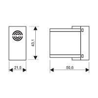 Módulo Cigarra Fame Habitat Onix Bivolt Onix - 2