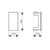 Módulo Cego Fame Habitat Onix 2 Unidades Onix - 3