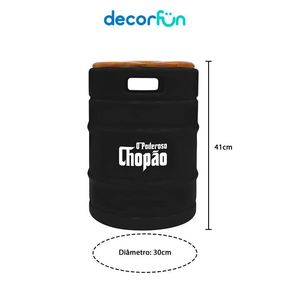 Banco Barril Elegante Para Decoração Externa ? Estilo E Conforto Para Seu Ambiente! - 5