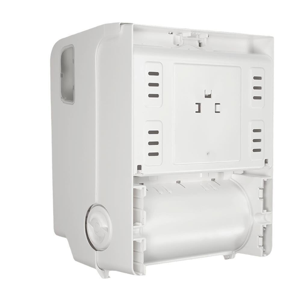 Dispenser Mecânico Para Toalhas Em Bobina - Design Sofisticado Em Branco - 6