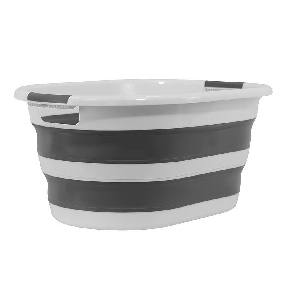 Cesto Retrátil Para Roupas 37l - Organização Prática E Elegante Para Sua Casa E Viagens - 1