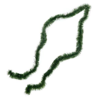 Fita Natalina Metalizada Verde - 2 Metros De Elegância Para Decoração Festiva