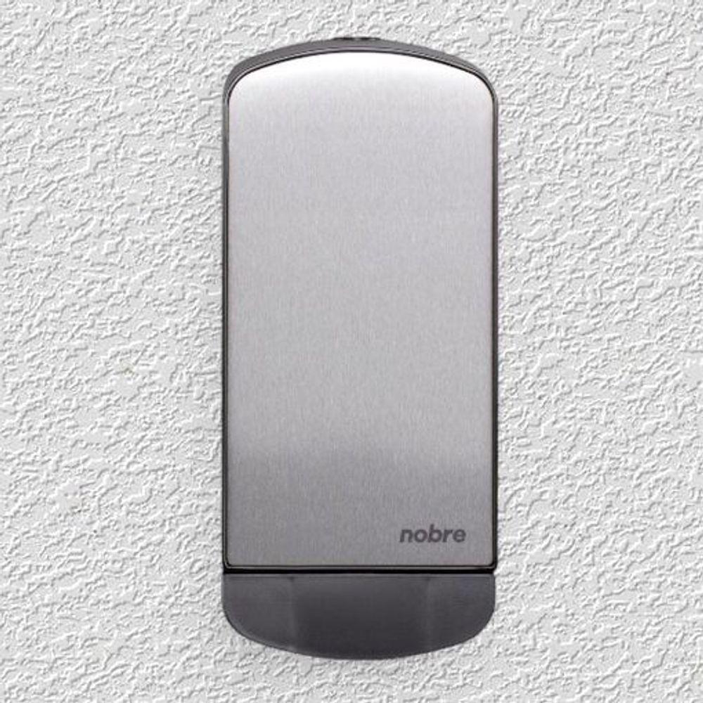 Dispenser Elegante De Aço Inox Escovado Para Sabonete E álcool Gel - 800ml - 2