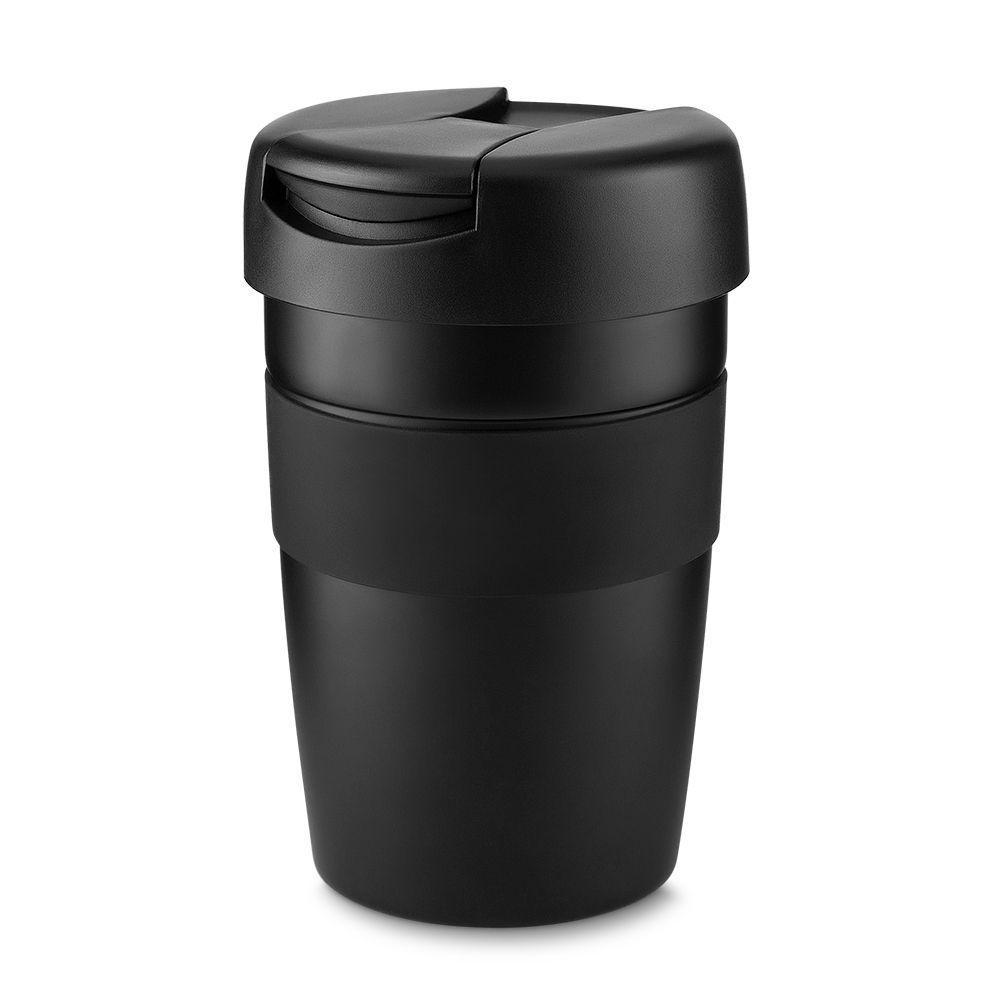Copo Térmico Elegante Preto 400ml - Estilo E Funcionalidade Para O Seu Dia A Dia - 1