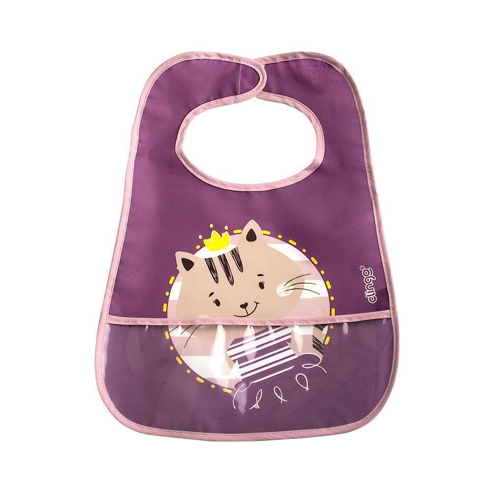 Conjunto De Babadores Duplos Com Coletor E Fecho Em Velcro - Estilo E Praticidade Para Bebês - 4