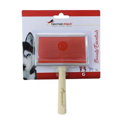 Escova De Madeira Premium Para Pets - Higiene E Conforto Na Escovação De Cães E Gatos