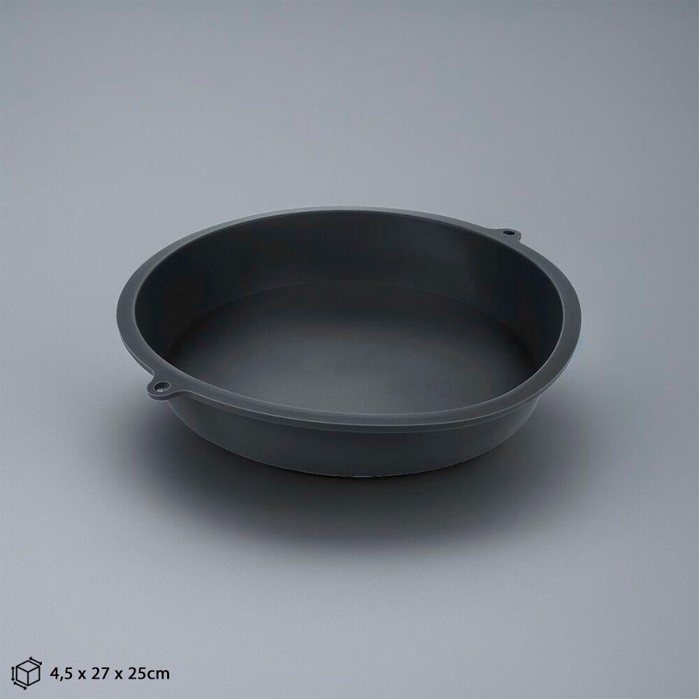 Forma De Bolo Em Silicone Flexível 24cm - Praticidade E Sabor Na Sua Cozinha! - 2