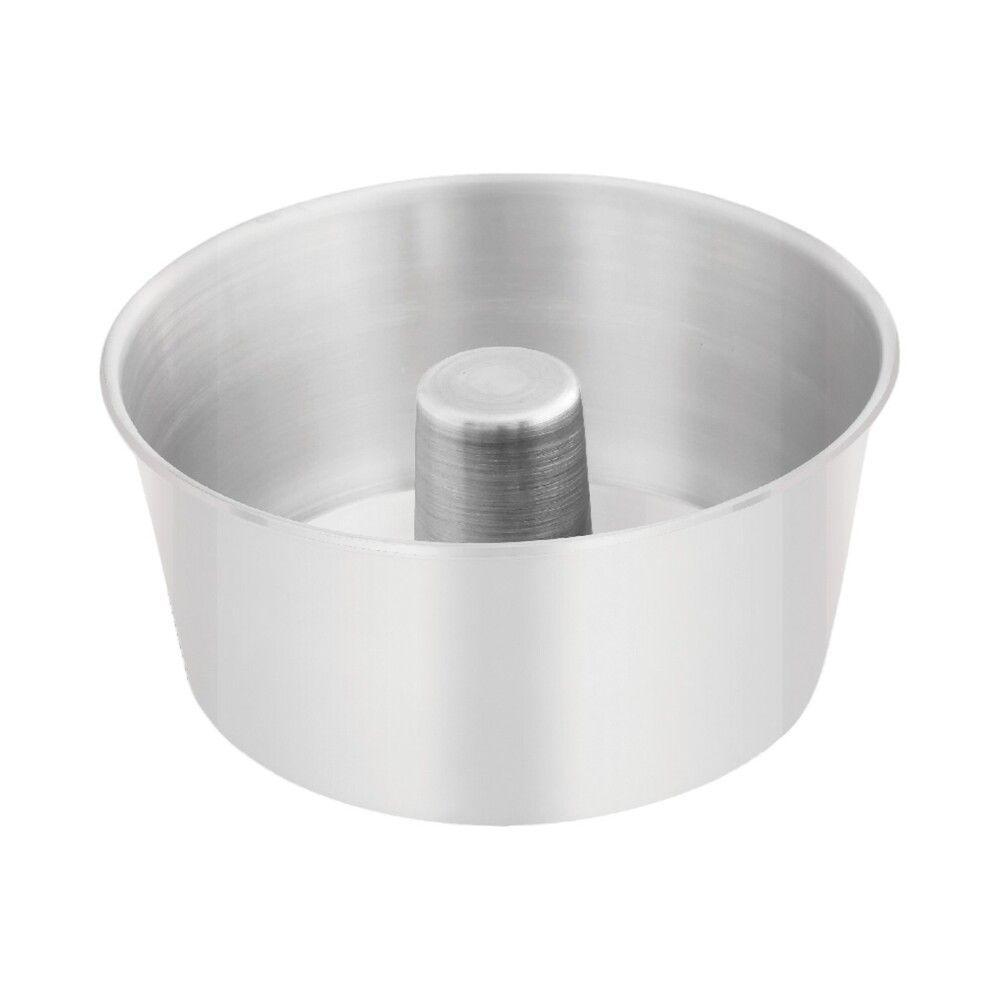 Forma Profissional De Alumínio Para Bolos E Pudins Com Furo Central - ø18cm - 1