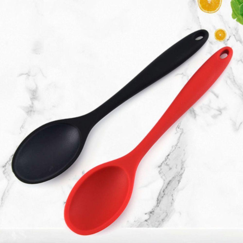 Colher De Silicone Antibacteriana 28cm - Resistência E Conforto Na Cozinha - 3