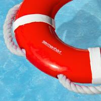 Flutuador Aquático Para Cães Com Corda - Diversão E Cuidados Com A Saúde Bucal