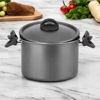 Espagueteira Prática Antiaderente Com Tampa Trava - ø22cm E 5,3l Para Massas Perfeitas! - 2