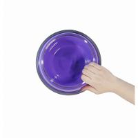 Comedouro Inox Roxo 850ml Com Base Antiderrapante E Design Elegante Para Pets - 3