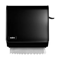 Dispenser Prático Com Alavanca Para Toalha Bobina - Preto Moderno E Eficiente - 6