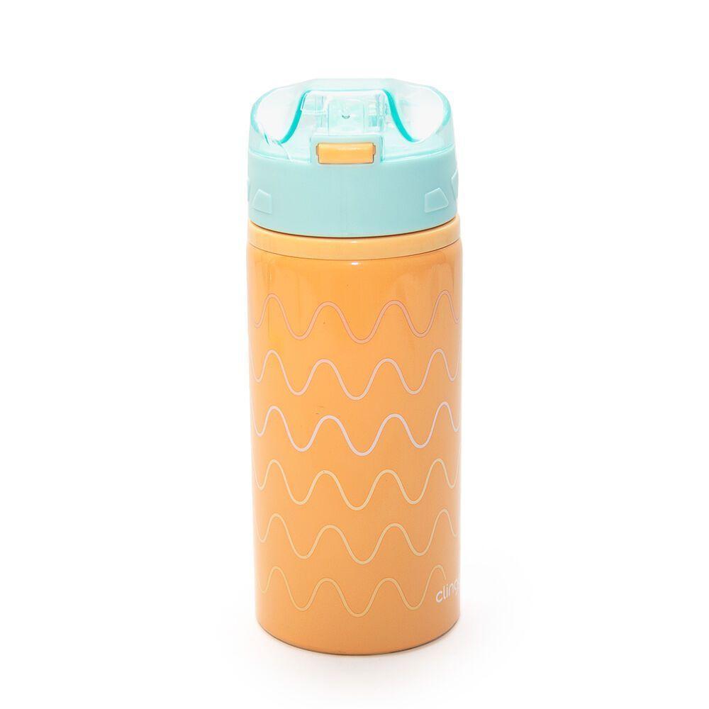 Garrafa Infantil De Alumínio 580ml Com Canudo De Silicone E Bico Ergonômico - Neutro - 4