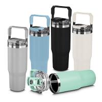 Garrafa Térmica Verde Inox 950ml: Modernidade, Estilo E Isolamento Térmico Eficiente - 2