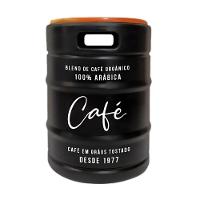Banco Conversível Barril De Café - Móvel Estiloso Para Decoração Externa - 1