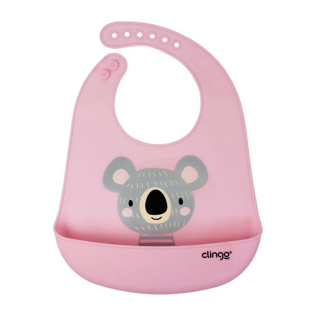 Babador Silikon Coala Com Bolso Coletor - Alimentação Divertida E Prática Para Crianças - 4