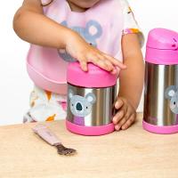 Babador Silikon Coala Com Bolso Coletor - Alimentação Divertida E Prática Para Crianças - 3