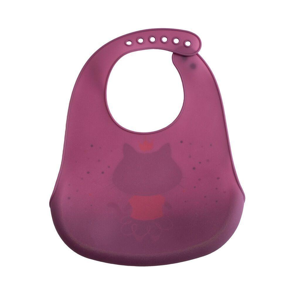 Babador De Silicone Impermeável Com Bolso Coletor - Praticidade E Estilo Para Bebês - 5