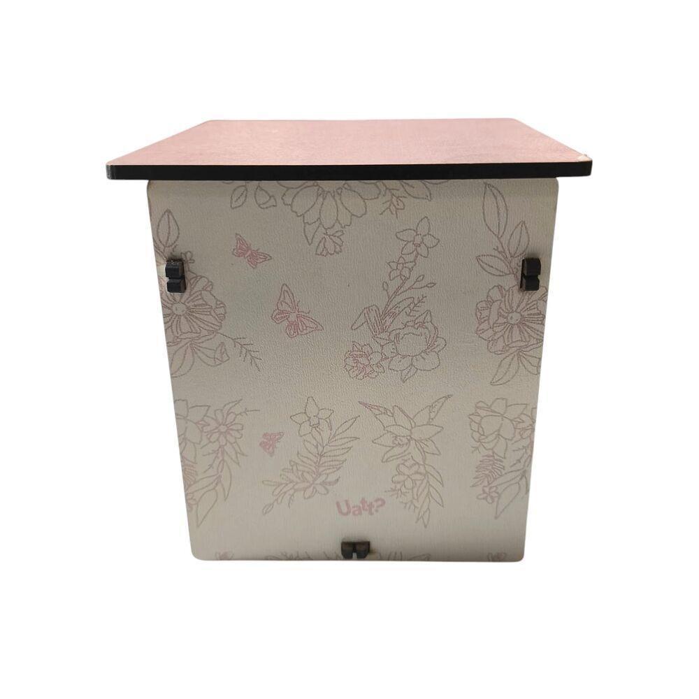 Caixa Decorativa De Madeira Para Chá - Organização Sofisticada E Elegante - 4