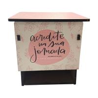 Caixa Decorativa De Madeira Para Chá - Organização Sofisticada E Elegante - 1