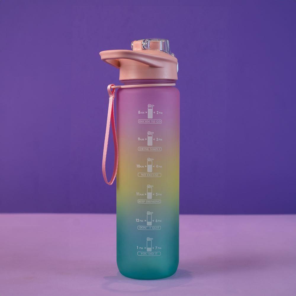 Garrafa Térmica 1l Com Canudo E Alça - Ideal Para Viagens E Atividades Diárias - 5