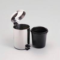 Lixeira Elegante De Aço Inox Com Pedal 5l ? Praticidade E Estilo Para Espaços Compactos - 8