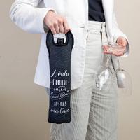 Bolsa Elegante Para Vinho Just One Glass - Sofisticação E Estilo Nas Degustações - 2