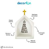 Oratório Iluminado De Oração Espiritualidade E Elegância Para O Seu Lar - 3