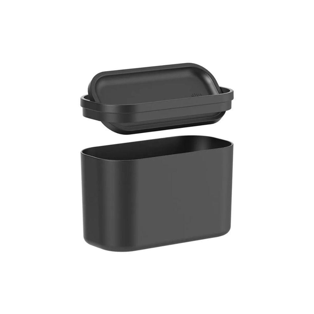 Lixeira Basculante Elegante 1l Preta - Estilo E Praticidade Para Seu Espaço Moderno - 3