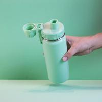 Garrafa Térmica Inox 780ml Verde Moderno Com Alça E Bico - Ideal Para Bebidas Em Movimento - 1