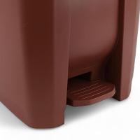 Lixeira Grande Com Pedal 50l ? Sofisticação E Praticidade Para áreas Externas - 3